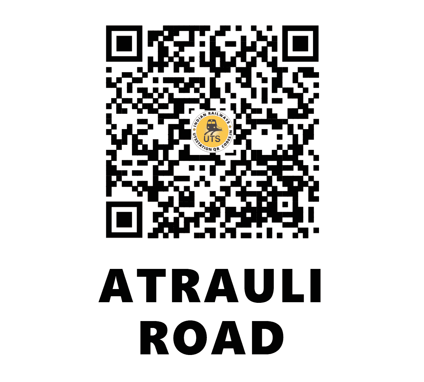 UTS QR Code for ATRAULI ROAD - AUR (NR - UTTAR PRADESH)